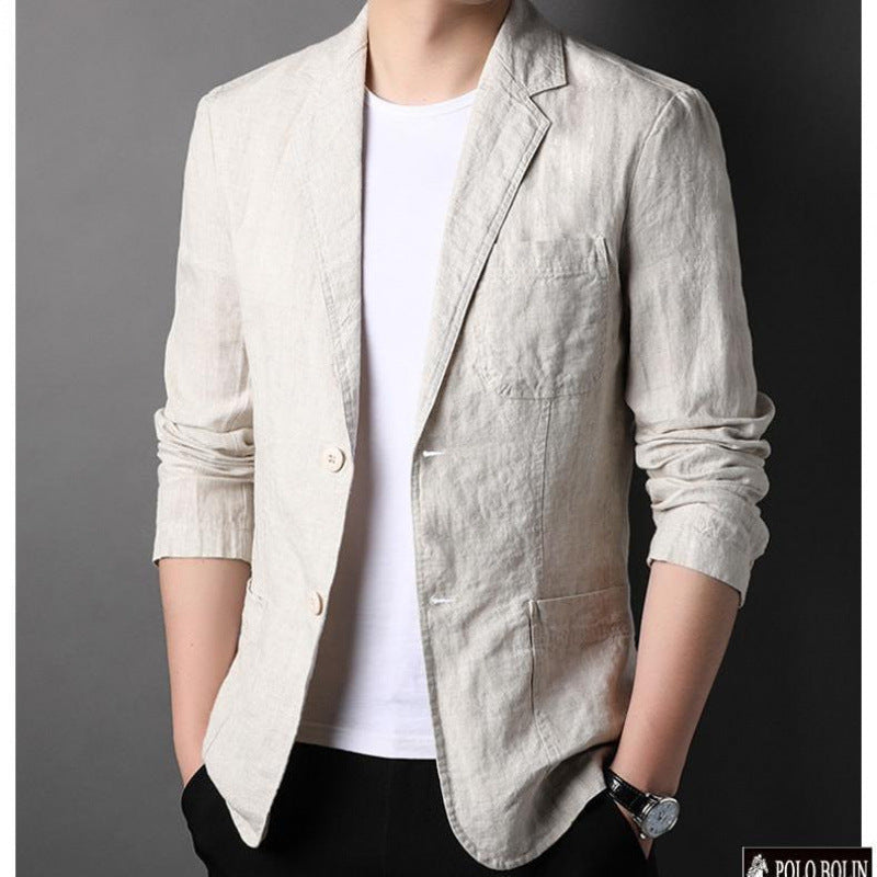 Men’s Linen Summer Leisure Suit