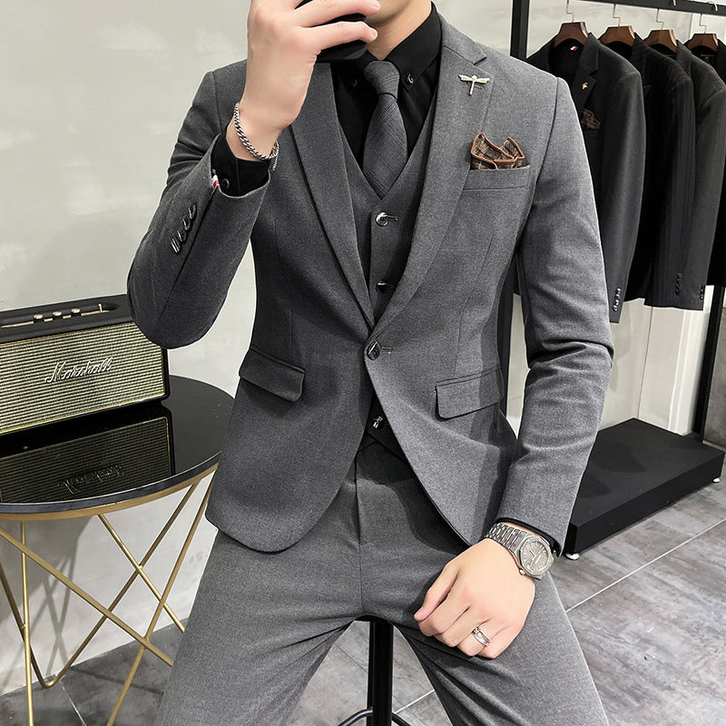 Men’s 3-Piece Wedding Suit