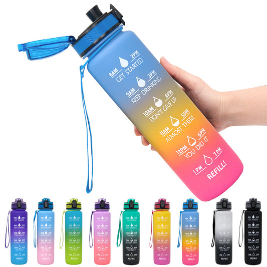 1L Tritan Motivational Water Bottle