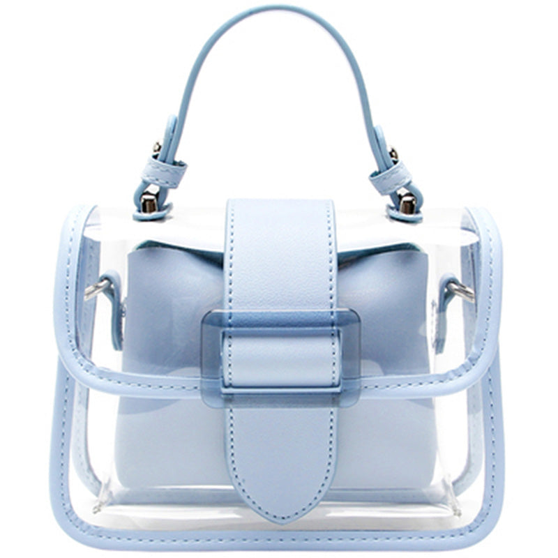 Ladies pvc transparent bag