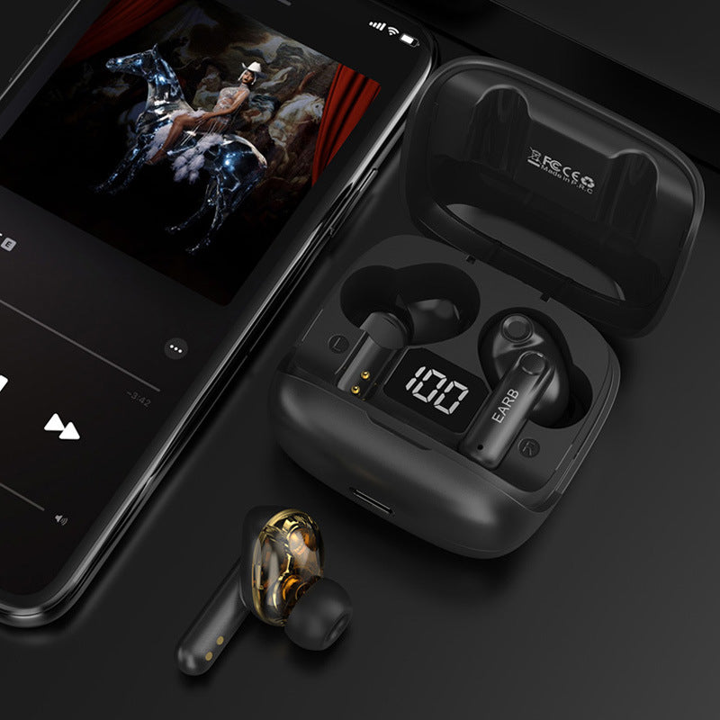 Bluetooth Wireless Earbuds with Digital Display