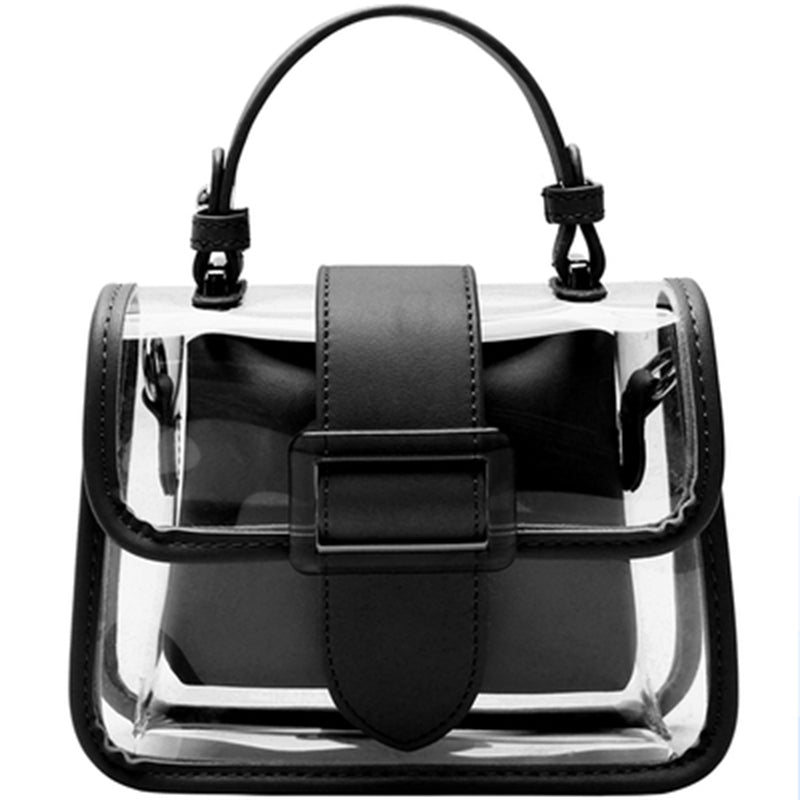 Ladies pvc transparent bag