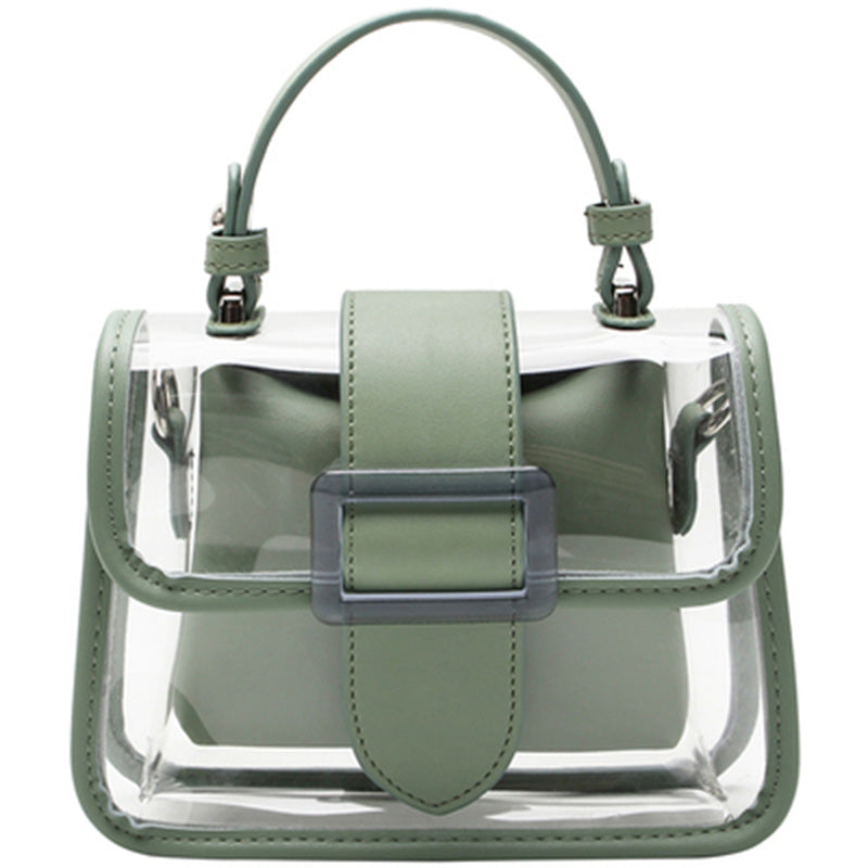 Ladies pvc transparent bag