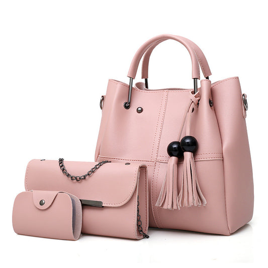 Women’s 3PCS Tassel Shoulder Bag Set