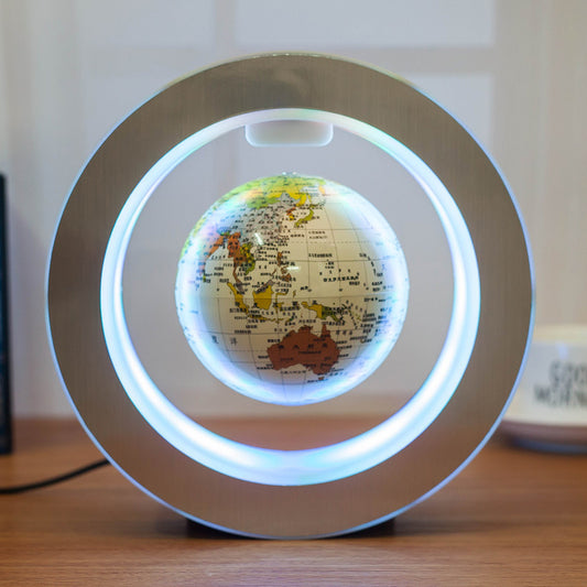 LED Floating World Map Globe
