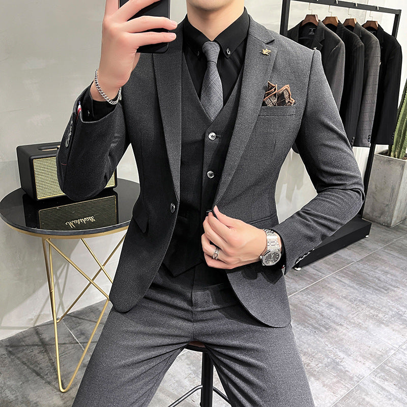 Men’s 3-Piece Wedding Suit