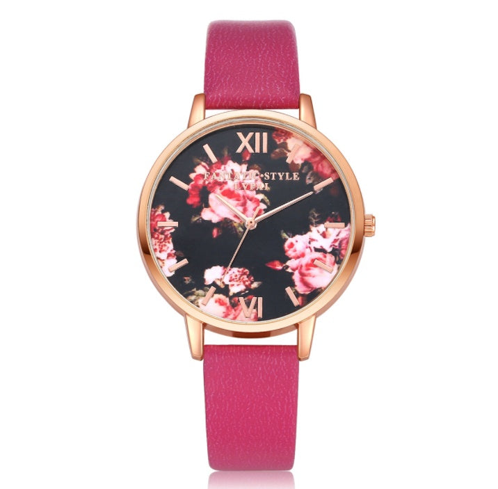 Women’s Rose Gold Heart Quartz Watch