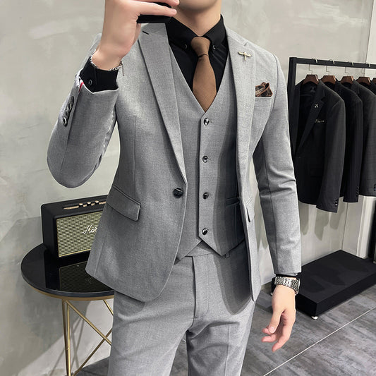 Men’s 3-Piece Wedding Suit
