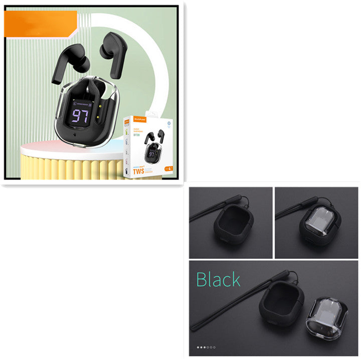 Bluetooth Wireless Earbuds with Digital Display