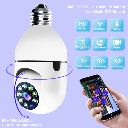 4X Zoom WiFi Home Security Camera