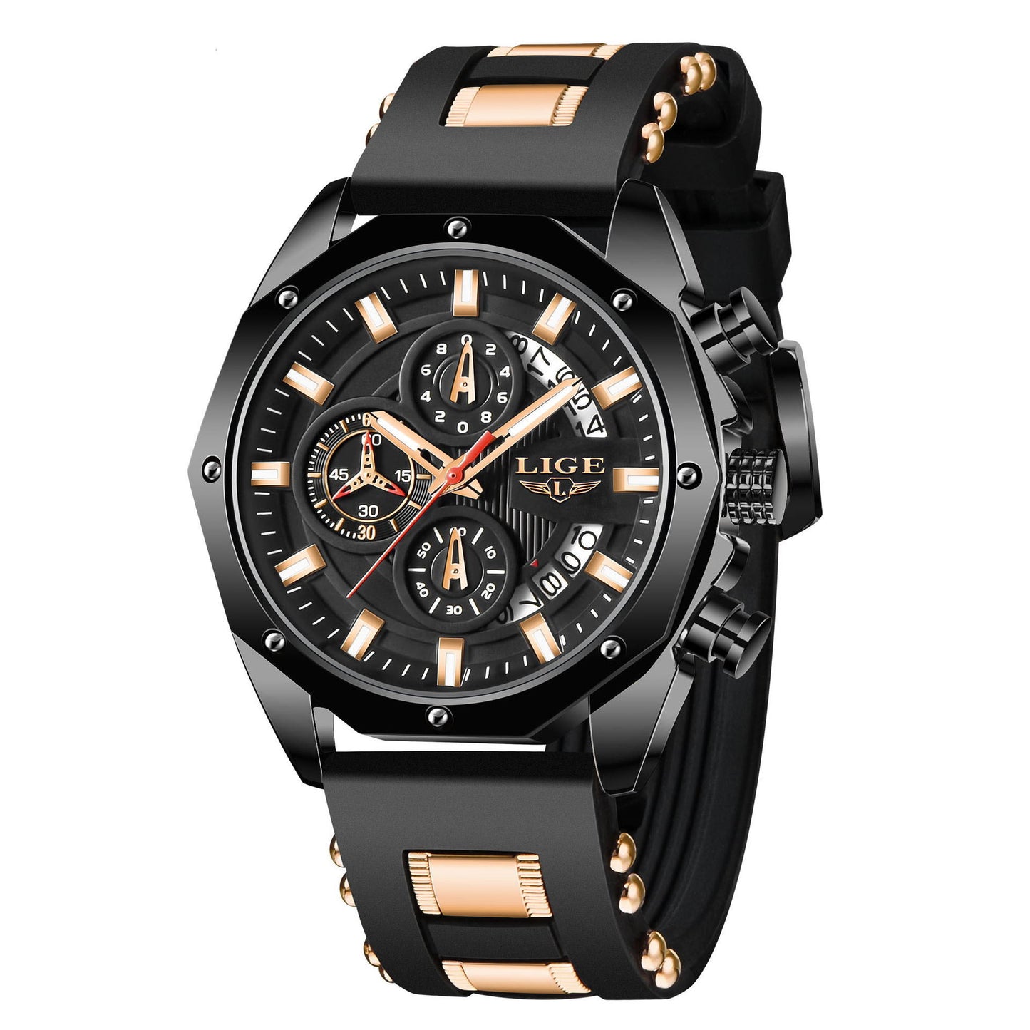 Men’s Luxury Silicone Sport Watch