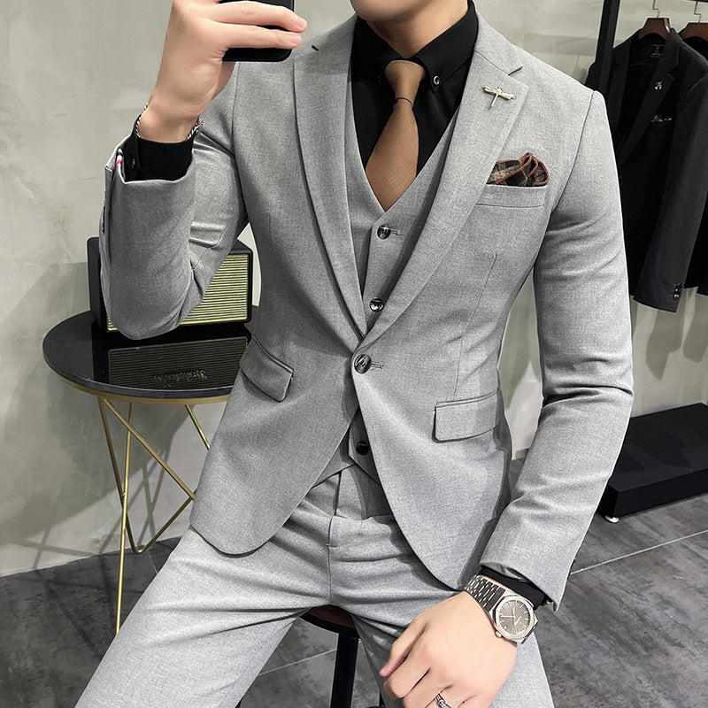 Men’s 3-Piece Wedding Suit