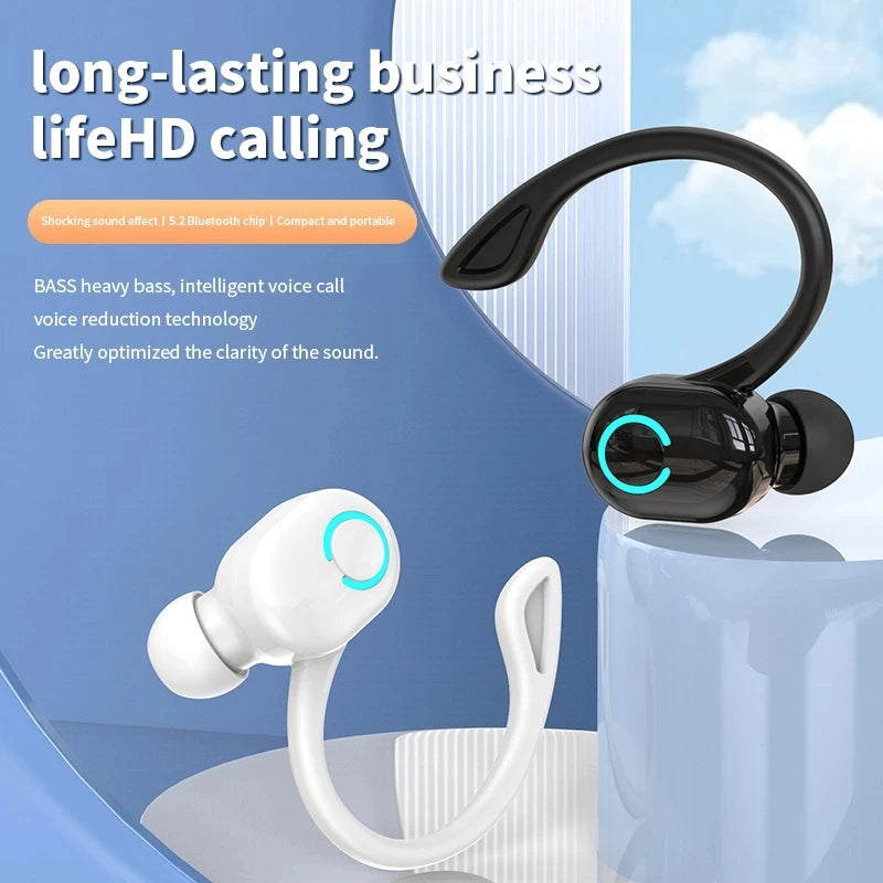 Single In-Ear Bluetooth Headset with Mic