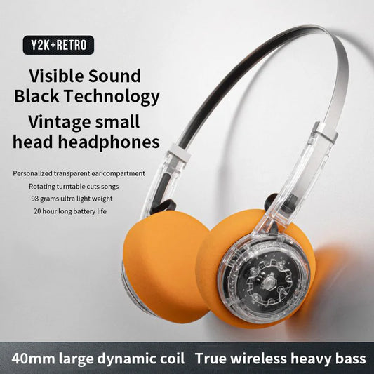 Retro Style Lightweight Bluetooth Headset