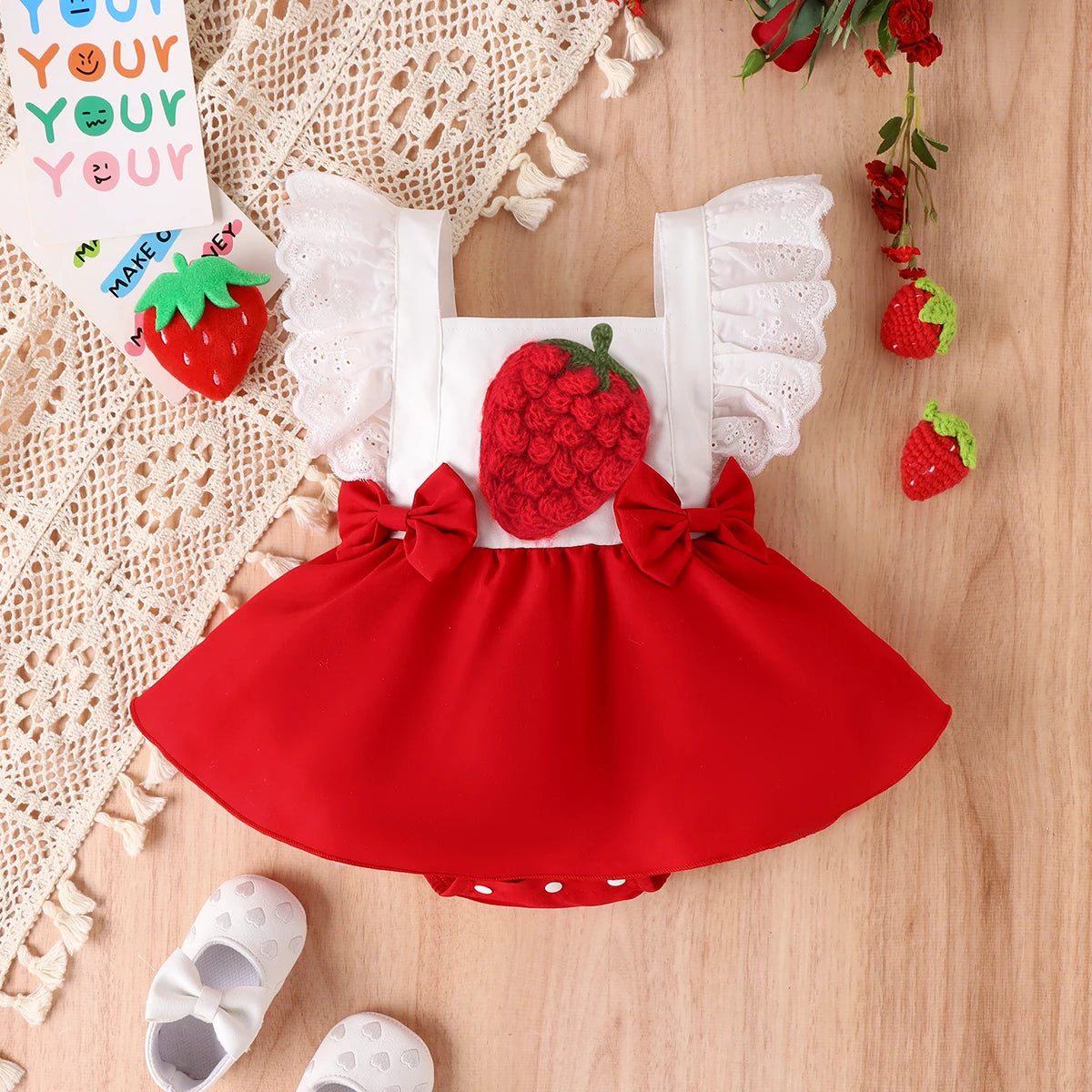 Baby Girl Fashionable Summer Dress (0–12M)