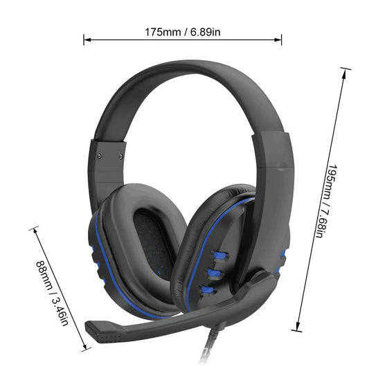Over-Ear Gamer Headphones for PC & Console