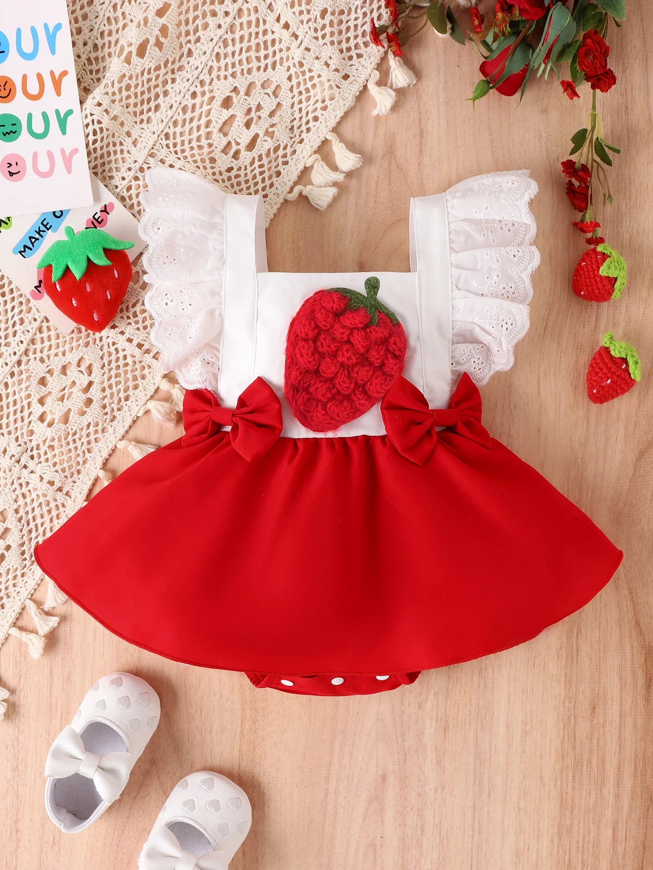 Baby Girl Fashionable Summer Dress (0–12M)