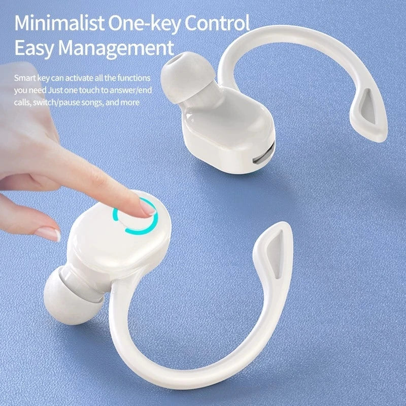 Single In-Ear Bluetooth Headset with Mic