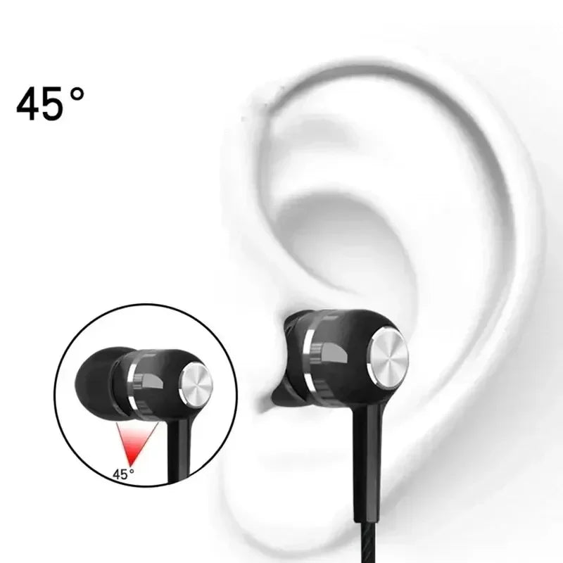 3.5mm Wired In-Ear Headphones with Mic