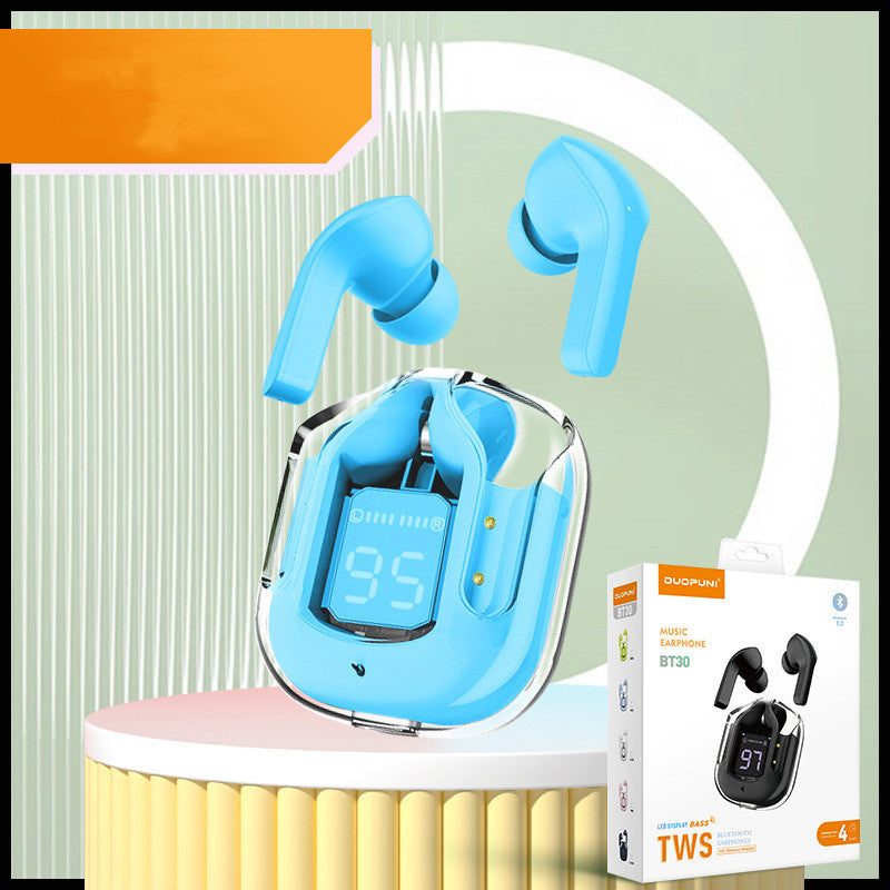 Bluetooth Wireless Earbuds with Digital Display