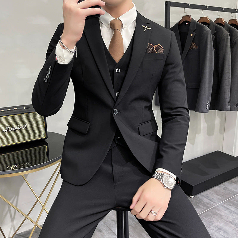Men’s 3-Piece Wedding Suit