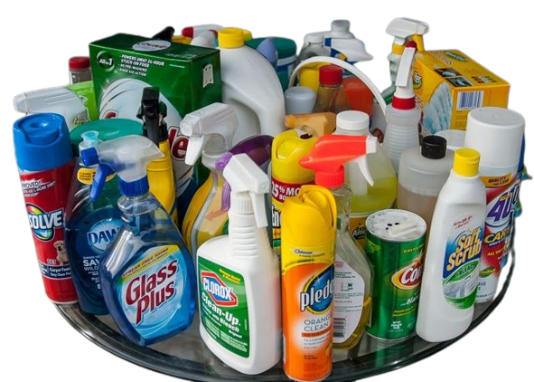 common household cleaning agents removebg preview
